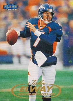 John Elway Denver Broncos 1998 Fleer Tradition NFL #3